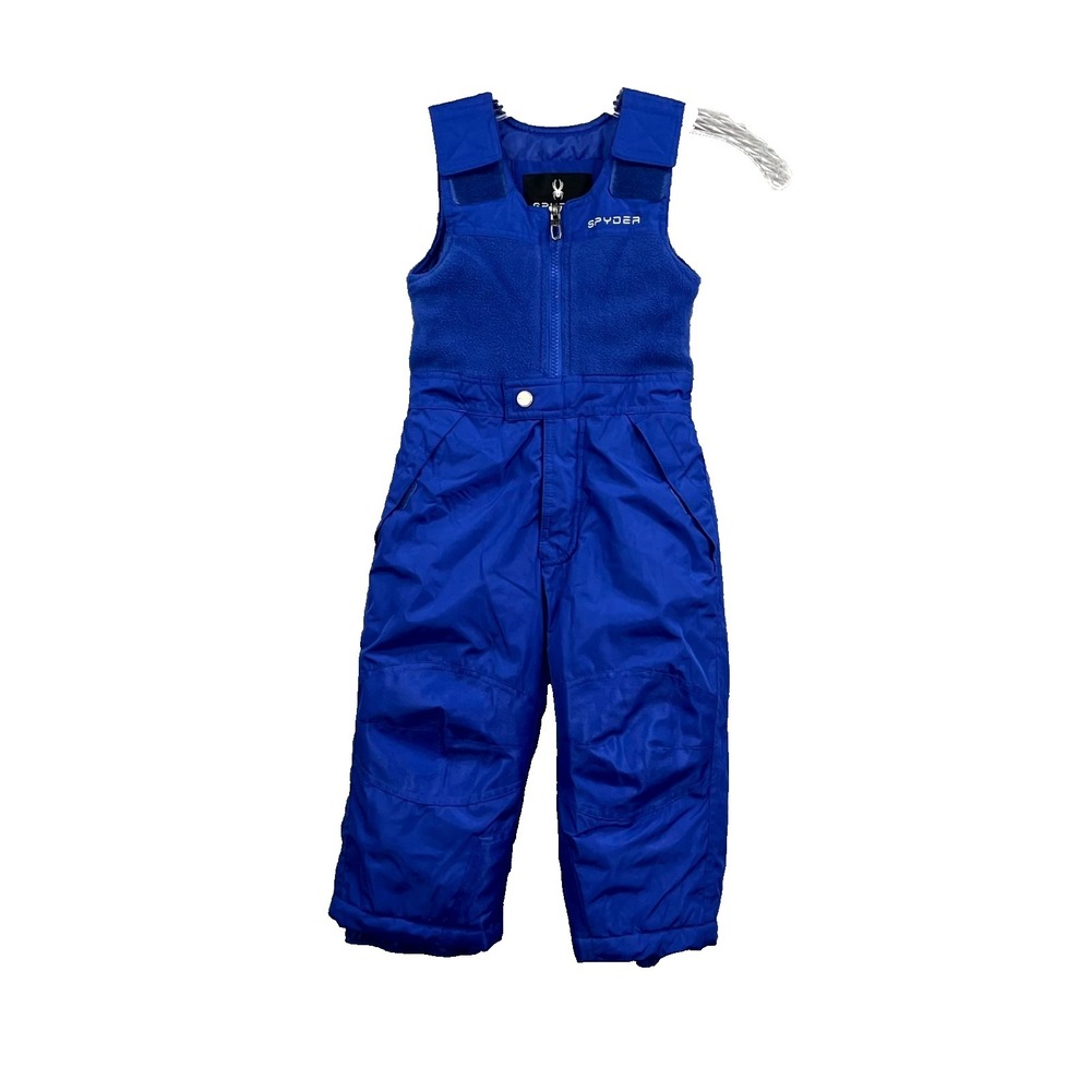 Spyder Bib Overall Unisex Kids 2T Ski Snowboard Gorpcore Outdoor Sportswear Snow